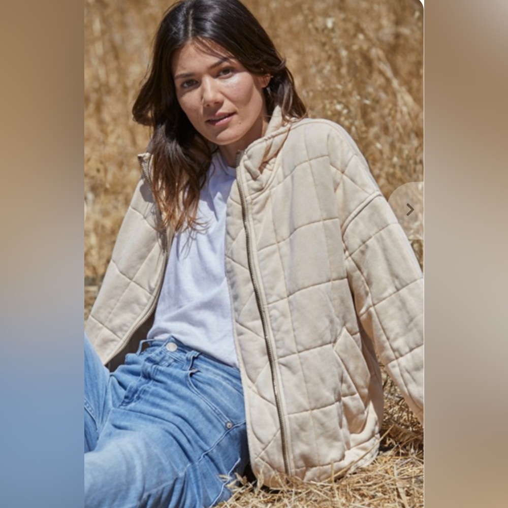 Quilted womens jacket By Together